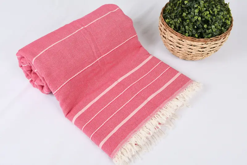 Woven Throw Blanket, Personalized Blanket, Welcome Wedding Gift, Bachelorette Gifts, Bachelorette Party Gifts For Bride, 100x80 Cotton Striped Towel - 4