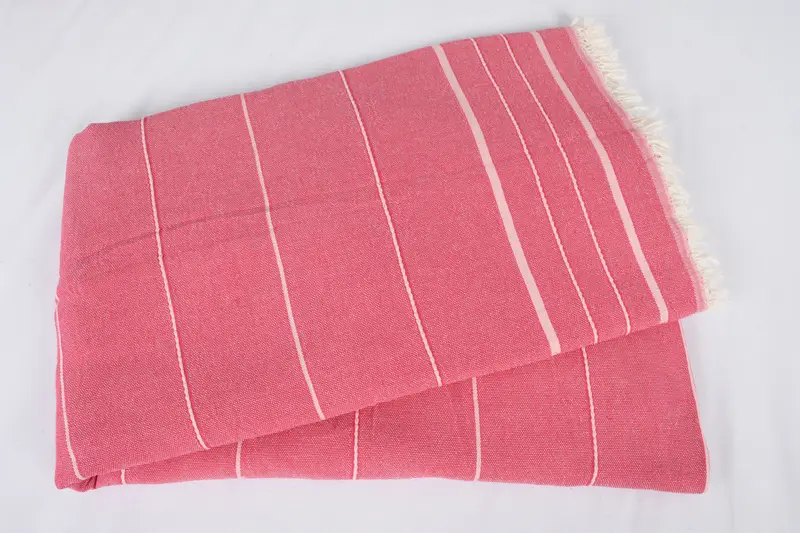 Woven Throw Blanket, Personalized Blanket, Welcome Wedding Gift, Bachelorette Gifts, Bachelorette Party Gifts For Bride, 100x80 Cotton Striped Towel - 5
