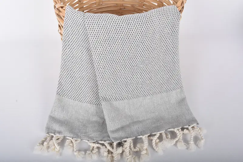 Handmade Gift, Small Bath Towels, 44x24 Cotton Polka Dot Towel, Housewarming Gift, Personalized Gift, Monogram Dish Towel, Personalized Hand Towel - 5
