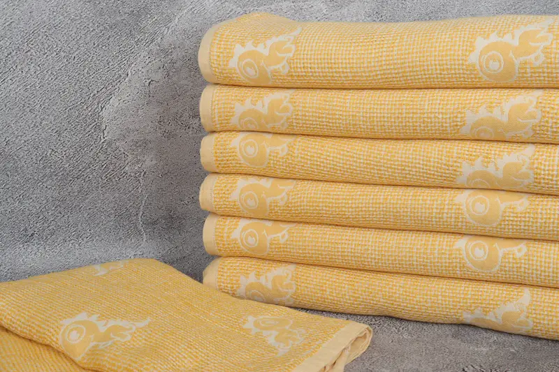 Throw Blanket, Turkish Blanket, Personalized Blanket, Wedding Gift For Bride, Turkish Throw Blanket, 50x48 Cotton Dinosaur Design Towel - 3