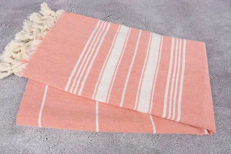 70x40 Cotton Herringbone Towel, Personalized Wedding Gift For Couple, Best Friend Gift, Personalized Beach Towel, Summer Towel, Quick-dry peshtemal - 6
