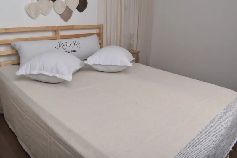 Nedime hediyeleri, özelleştirilmiş atış battaniyeleri, 96x96 pamuklu polka nokta havlu, bekarlık hediyeleri, kişiselleştirilmiş hediyeler, monogram plaj battaniyesi - 8