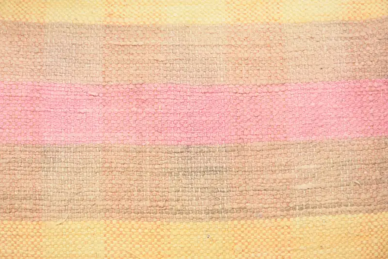 Handmade Throw Pillow Cover, Pillow for Sofa, Cushion Case, Ethnical Kilim Rug Pillow, Vintage Kilim Throw Pillow, 16x16 Yellow Pillow Case - 3