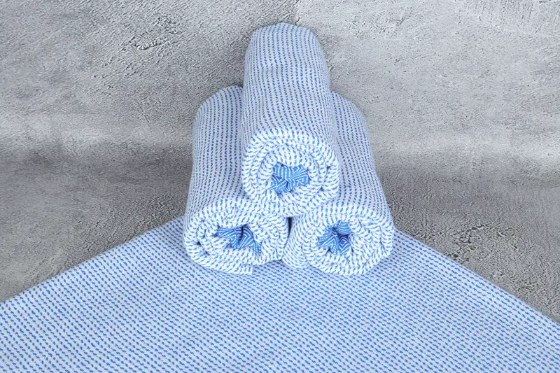 Beach Wedding Favor, Personalized Gift, Personalized Bridesmaid Gift, Custom Beach Towels, Unique Gift, Hammam towel, 70x40 Cotton Diamond Towel - 7
