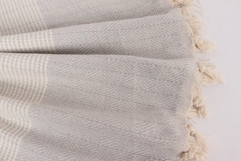 Tablecloth, Organic Beach Blanket, Gift For Coworker, Bachelorette Party Items, 80x70 Cotton Diamond Towel, Throw Blanket, Throw Blanket Couch - 8