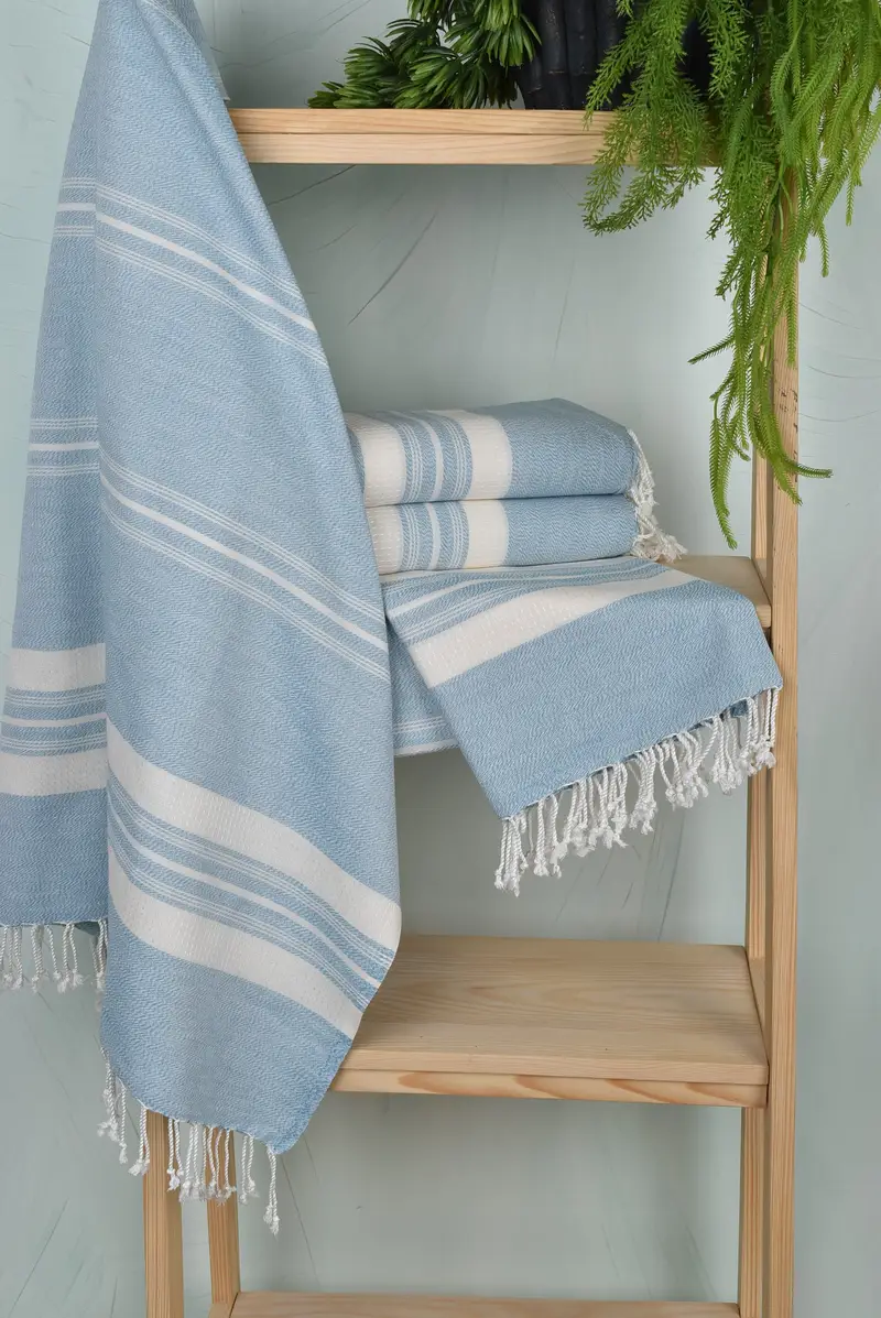 Bachelor Party Gifts, Gift For Wedding Day, Bulk Order Towel, Travel Towel, Personalized Gift, 60x38 Cotton Striped Towel, Gift For Him, Beach towel - 6