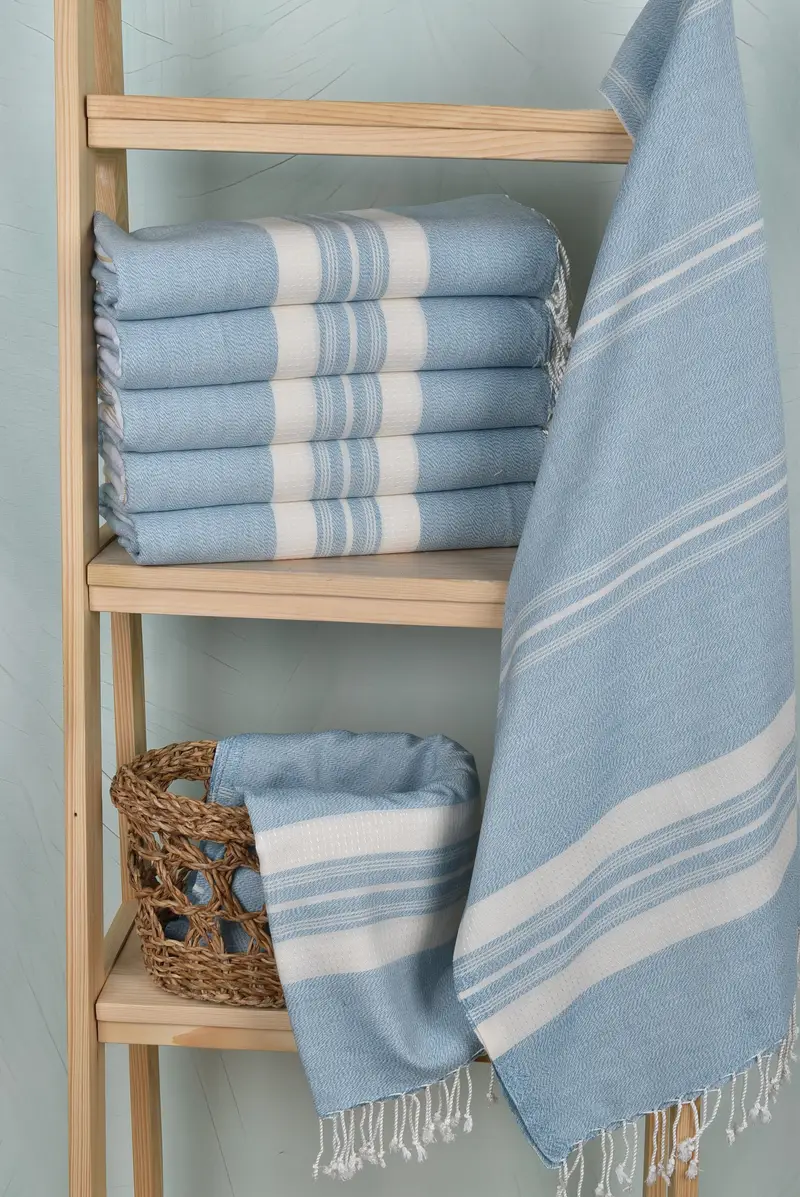 Bachelor Party Gifts, Gift For Wedding Day, Bulk Order Towel, Travel Towel, Personalized Gift, 60x38 Cotton Striped Towel, Gift For Him, Beach towel - 3