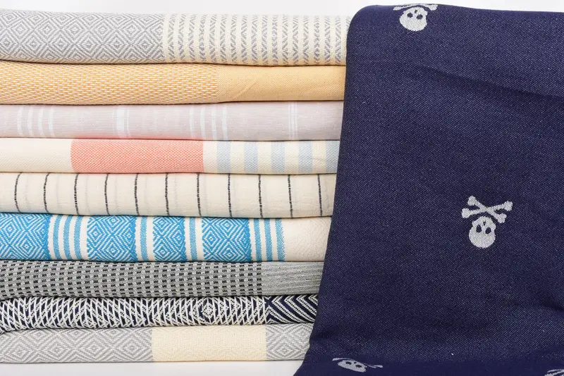 Bridal Shower Gift, Bridesmaid Proposal Gift, 70x40 Cotton Set of 10 Towel, Absorbent towel, Monogram Turkish Bath Towel, Beach Towel Bulk - 2