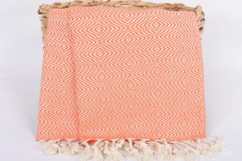 Monogramm Handtuch, personalisiertes Küchentuch, monogrammiertes Handtuch, 36x18 Baumwoll -Zickzack -Diamanttuch, Schüttguthandtuch, Geschenk für Mitarbeiter - 5