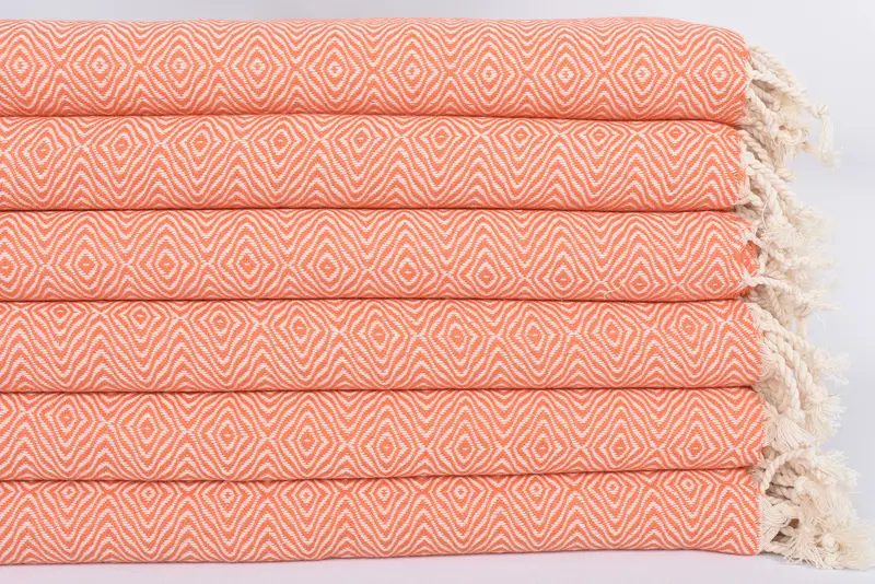 Monogramm Handtuch, personalisiertes Küchentuch, monogrammiertes Handtuch, 36x18 Baumwoll -Zickzack -Diamanttuch, Schüttguthandtuch, Geschenk für Mitarbeiter - 3