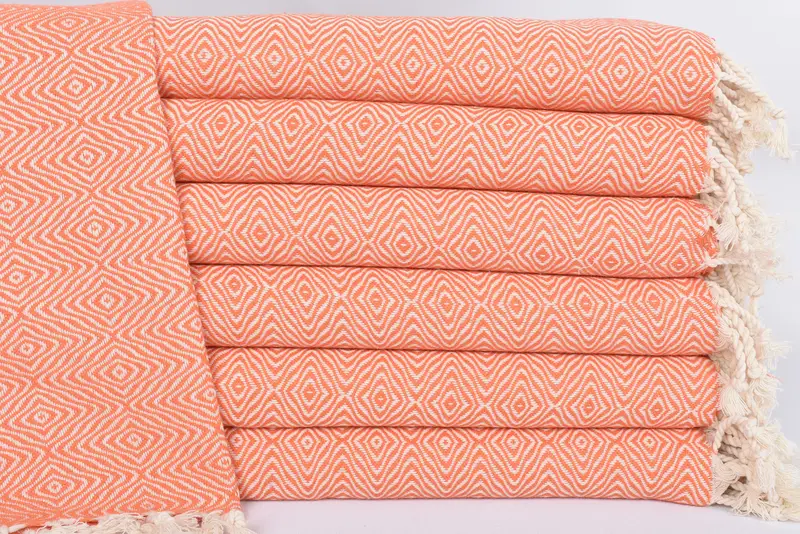 Monogramm Handtuch, personalisiertes Küchentuch, monogrammiertes Handtuch, 36x18 Baumwoll -Zickzack -Diamanttuch, Schüttguthandtuch, Geschenk für Mitarbeiter - 1