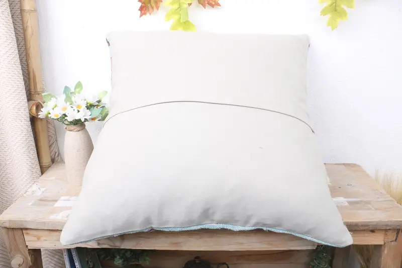 Turkish Pillow, Cushion, 20x20 Rainbow Cushion Cover, Interior Designer Pillow, Tapestry Pillow Cover, Designer Throw Pillow Sham, Home Decor Pillow - 7