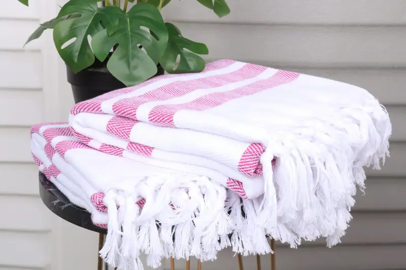 Best Beach Towel, Absorbent Turkish towel, Beach Towel Gift, 70x40 Cotton Herringbone Towel, Turkish Beach Towel Personalized, Wedding Gift Ideas - 3