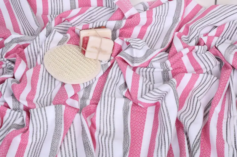 Custom Wedding Gift, Bachelor Party Gifts, 70x40 Cotton Striped Towel, Beach Theme Wedding Gift, Quick-Dry Beach Towel, Bachelorette Party Gift - 7