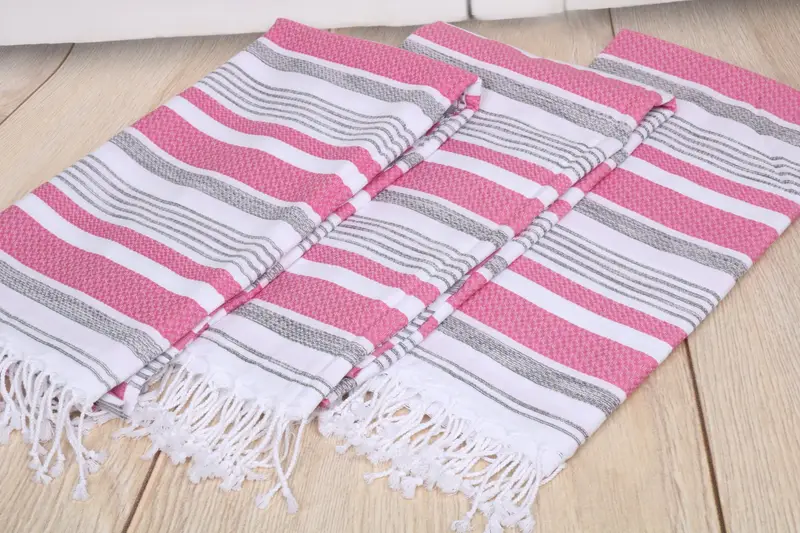 Custom Wedding Gift, Bachelor Party Gifts, 70x40 Cotton Striped Towel, Beach Theme Wedding Gift, Quick-Dry Beach Towel, Bachelorette Party Gift - 6