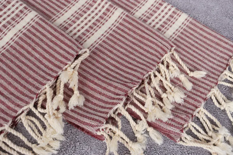 40x18 Cotton Striped Towel, Personalized Gift, Turkish Tea Towel, Wedding Favors, Monogram Tea Towel, Custom Wedding Gifts, Bulk Order Towel - 5