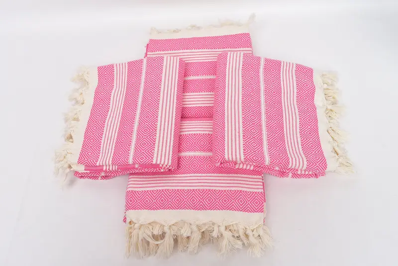 Boyfriend Christmas Gift, Peshtemal Towel USA, 70x38 Cotton Diamond Towel, Best Wedding Gift, Custom Wedding Gift, Sand-resistant towel, Thin towel - 6