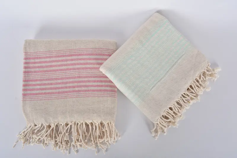 Travel towel, Bachelor Bachelorette Party Favors, 68x36 Cotton Striped Towel, Valentines Day Gift For Her, Engagement Gift, Lightweight towel - 6