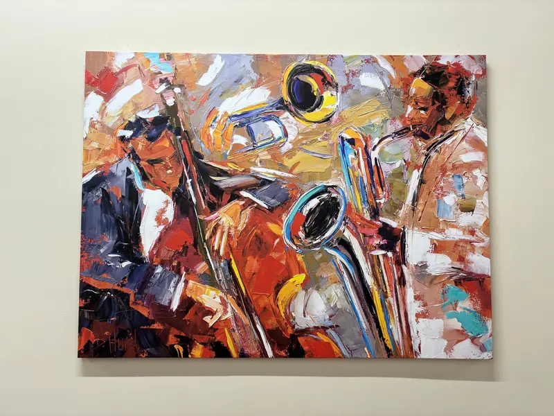 ジャズ ミュージック キャンバス: あなたの音楽室に鮮やかなメロディーを