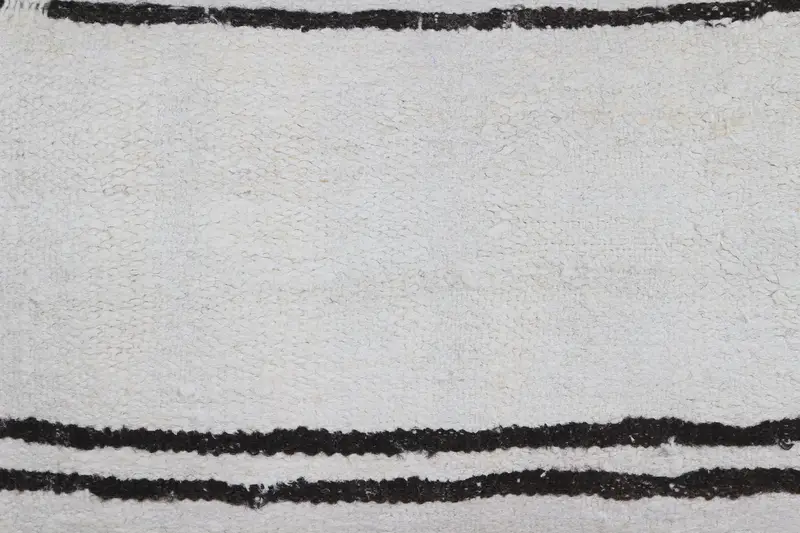 Designer Throw Pillow, 12x20 White Pillow Sham, Kilim Pillow, Turkish Pillow, Pillow Sham, Ethnical Kilim Rug Pillow, Handwoven Pillow - 2