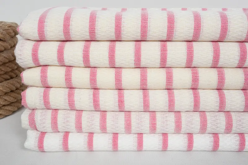 Bachelorette Party Gifts, Personalized Turkish Towel, Personalized Gift For Him, Beach Theme Wedding Gift, Handmade Gift, 70x40 Cotton Striped Towel - 2