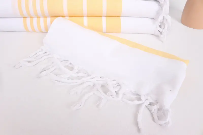 40x20 Cotton Striped Towel, Customized Towels, Bachelorette Party Decorations, Small Bath Towels, Monogram Kitchen Towel, Custom Hand Towel - 4