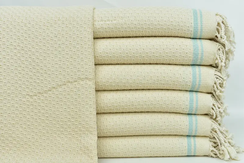 Custom Wedding Gift, Gift For Her, Hammam Towel USA, 68x36 Cotton Striped Towel, Bachelor Towel, Hammam towel, Valentines Day Gift For Him - 1