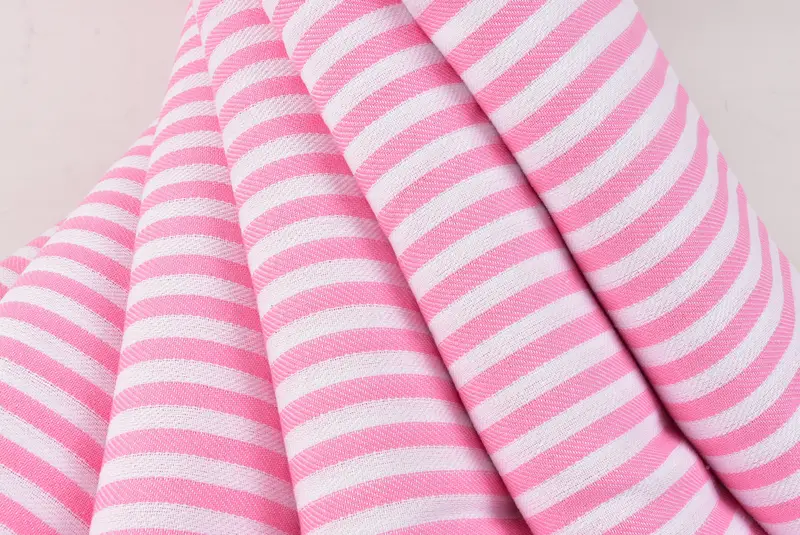 Monogram Blanket, Beach Theme Wedding Gift, Couch Blanket, Bridal Shower Gift, 104x76 Cotton Striped Towel, Best Wedding Gift, Decorative Blanket - 5