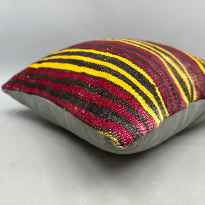 20x20 Red Pillow, Kilim Pillow Cover, Bolster Cushion, Bench Cushion Cover, Pillow, Gift Pillow, Pillow for Couch, Bohemian Cushion Cushion - 6