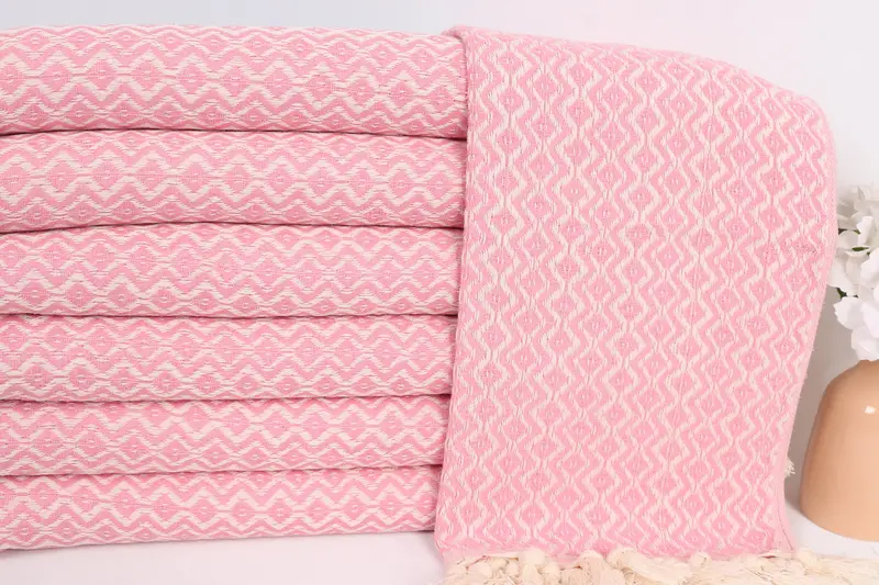 Gift For Her, 36x18 Cotton Diamond Towel, Personalized Gift, Bridesmaid Gifts Personalized, Monogram Hand Towel, Kitchen Towel, Custom Turkish Towel - 2