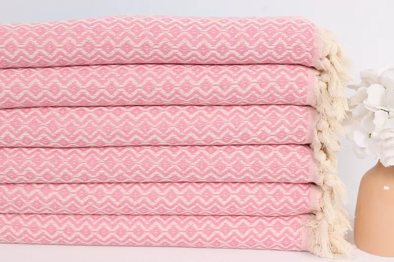Gift For Her, 36x18 Cotton Diamond Towel, Personalized Gift, Bridesmaid Gifts Personalized, Monogram Hand Towel, Kitchen Towel, Custom Turkish Towel - 3
