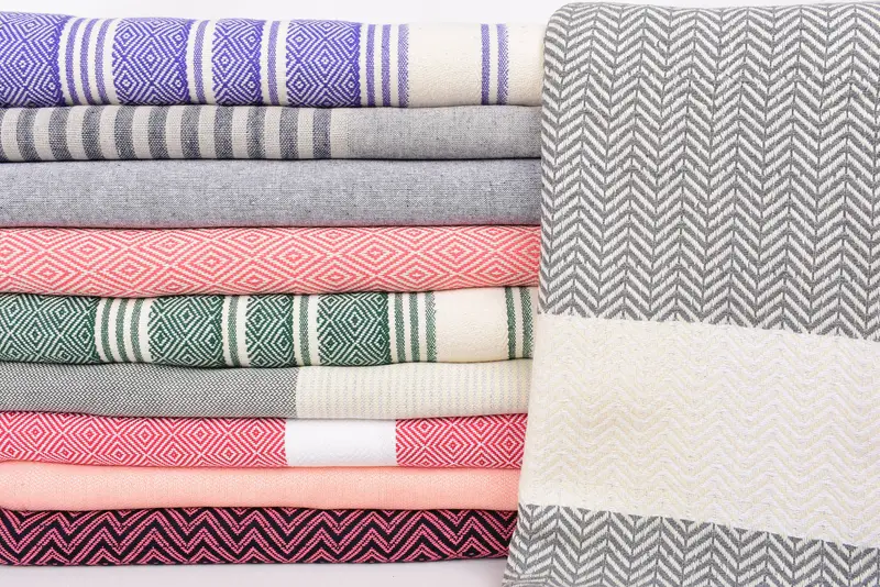 Organic Cotton Towel, Personalized Gifts, Quick-dry peshtemal, 70x40 Cotton Set of 10 Towel, Turkish Towel Monogram, Turkish Towel Beach, Gift Towel - 2