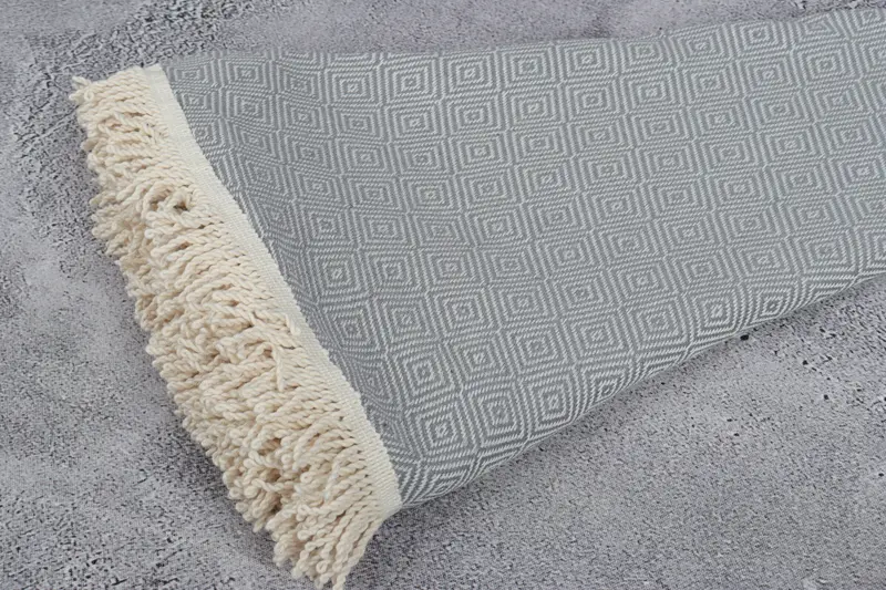 64x64 Cotton Round Diamond Towel, Bachelor Party Gifts, Bridal Shower Favors, Personalized Turkish Towel, Bachelor Bachelorette Party Favors - 4