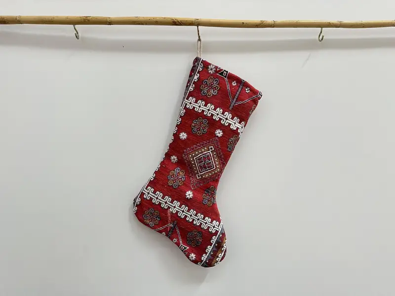 Medias estampadas con diseño floral Kilim: elegantes y cómodas