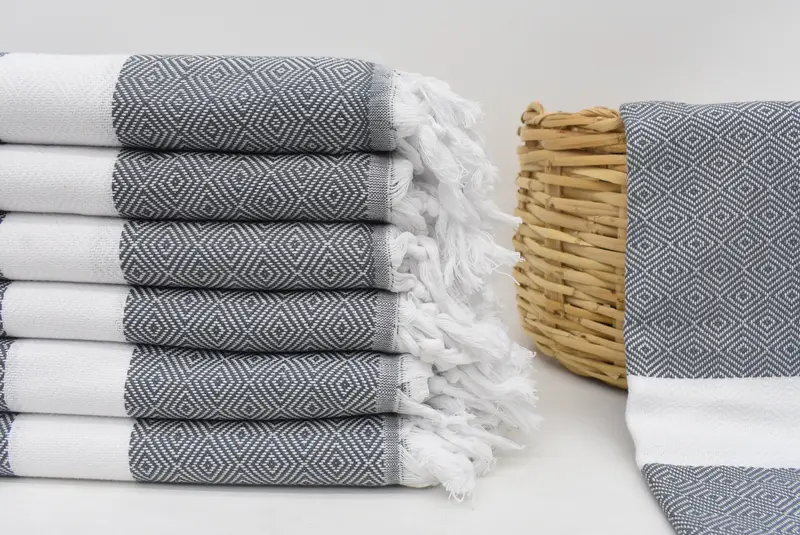 Fouta towel, 70x40 Cotton Diamond Towel, Luxury Beach Towel, Organic Turkish towel, Bachelorette Gifts, Christmas Gift, Turkish Towel Personalized