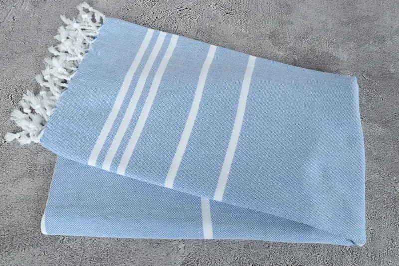 Hammam Towel USA, Large Beach Towel Personalized, Turkish hand towel, Turkish Towel USA, 70x40 Cotton Striped Towel, Soft towel, Employee Gifts - 7