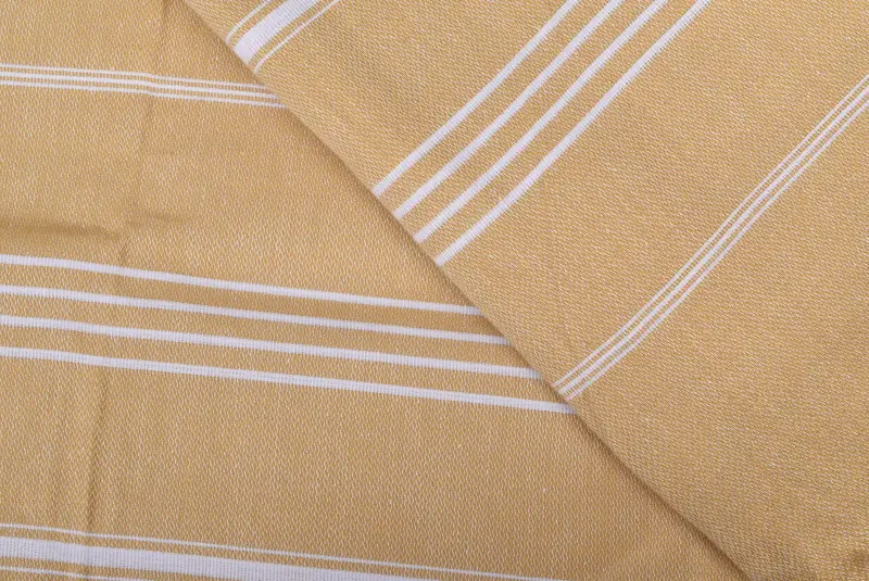 Organic Throw, Turkish Bedspread, Throw Blanket Couch, Family Gift, 88x60 Cotton Striped Towel, Gift For The Home Decor, Tablecloth, Woven Blanket - 7