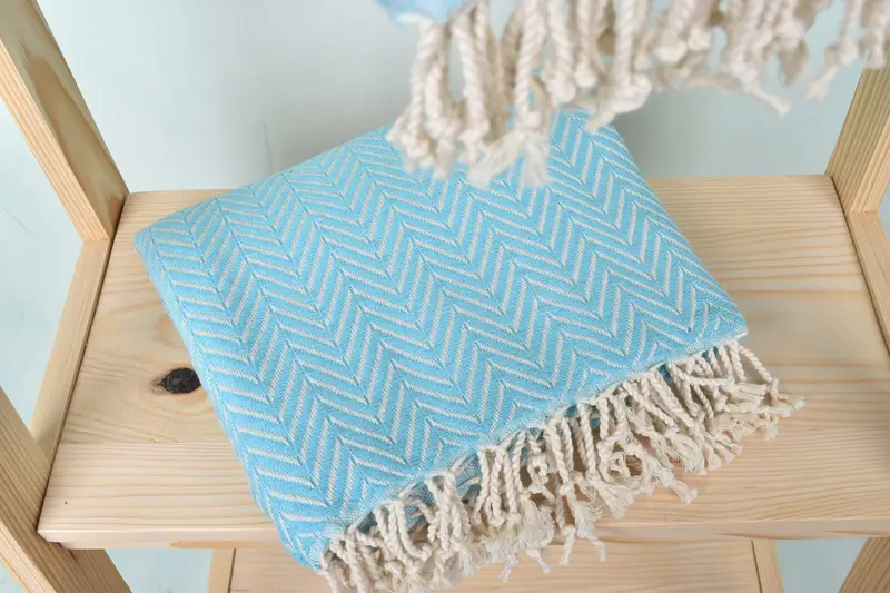 Custom Towel Beach, Bulk Order Towel, Memorial Gift, Peshtemal Towel, 70x40 Cotton Zig zag Towel, Gym Towel, Bachelor Gifts, Personalized Gift - 5