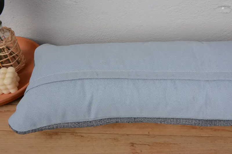 12x36 Gray Cushion Case, Patio Cushion Case, Kilim Pillow Cover, Vintage Kilim Throw Pillow, Antique Pillows, Pillow Cover - 6