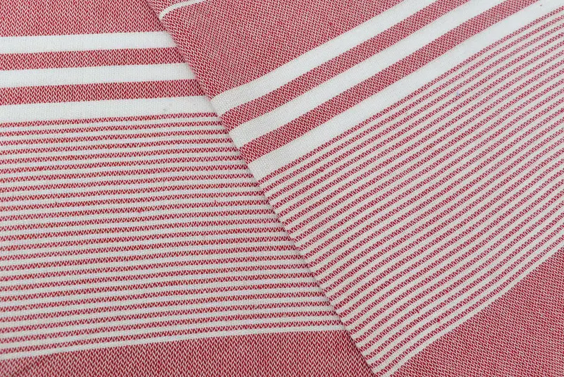Personalized Kitchen Towel, Best Friend Christmas Gift, Personalized Gifts, Wedding Favors, 40x24 Cotton Striped Towel, Monogrammed Turkish Towel - 5