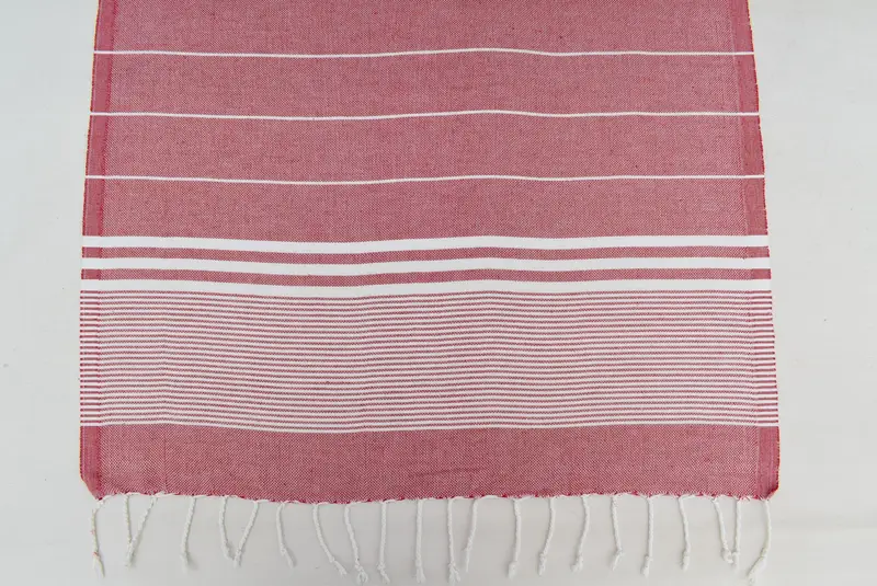 Personalized Kitchen Towel, Best Friend Christmas Gift, Personalized Gifts, Wedding Favors, 40x24 Cotton Striped Towel, Monogrammed Turkish Towel - 6