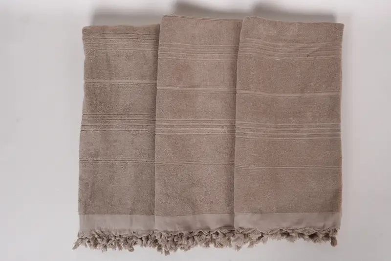 Scarf Towel, Cotton towel, Hammam Towel USA, 70x36 Cotton Striped Terry Towel, Best Beach Towel, Monogram Beach Towel, Bachelorette Party Favor - 7