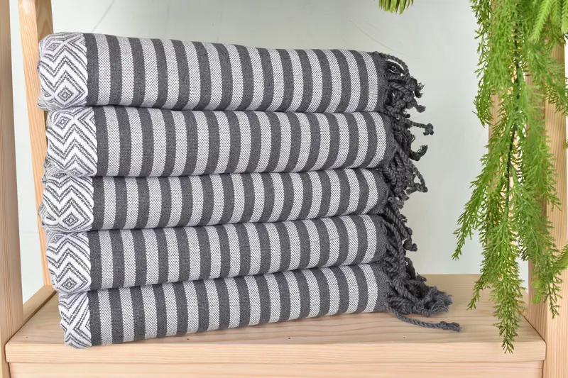 Spa Towel, Soft towel, Quick-drying cotton Turkish beach towel, Peshtemal Towel, Absorbent Turkish towel, Bridal Gifts, Monogram Turkish Bath Towel - 2