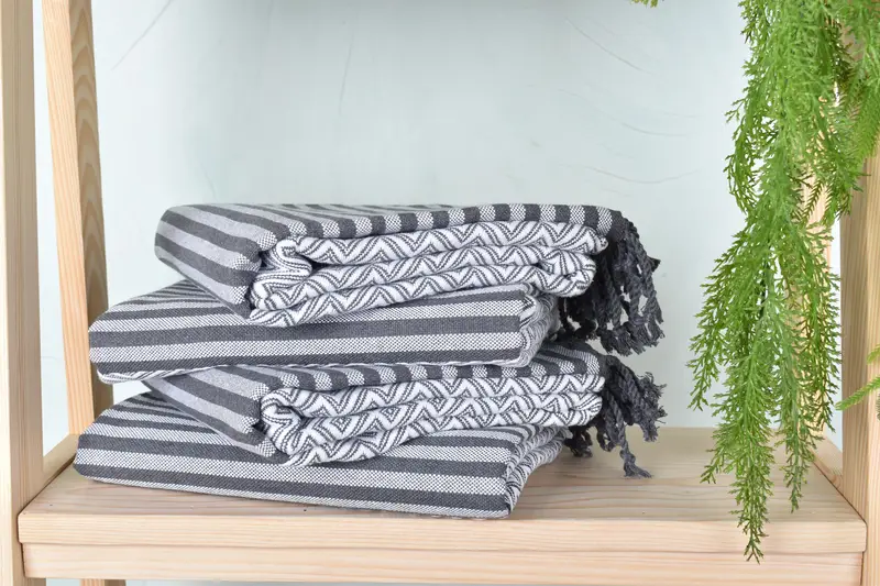 Spa Towel, Soft towel, Quick-drying cotton Turkish beach towel, Peshtemal Towel, Absorbent Turkish towel, Bridal Gifts, Monogram Turkish Bath Towel - 7