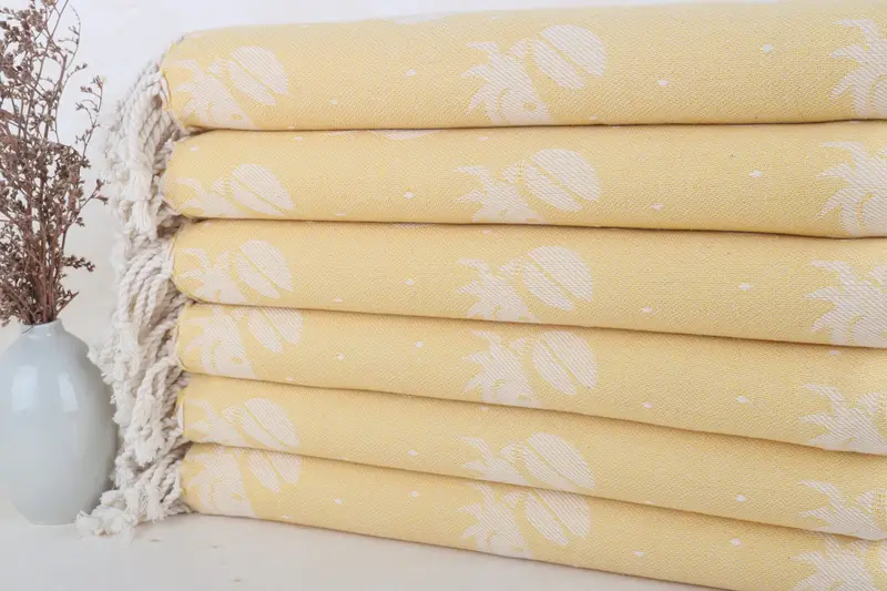 Peshtemal Towel, Bachelorette Party Items, Custom Beach Towels, Best Beach Towel, Family Gift, Personalized Gift, 68x40 Cotton Crab Design Towel - 3