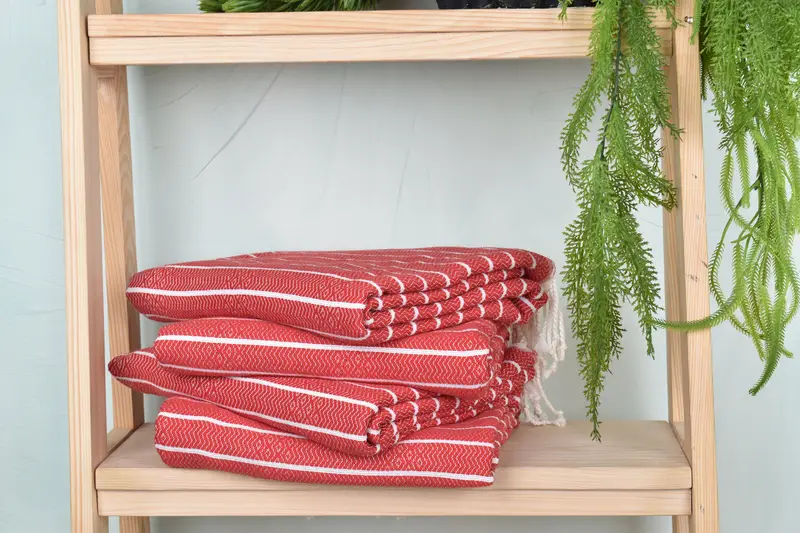 Valentines Gift, Soft towel, Turkish Bath Towel USA, Handmade Turkish Towel, Bridal Shower Gift, Organic Turkish towel, 70x40 Cotton Striped Towel - 7