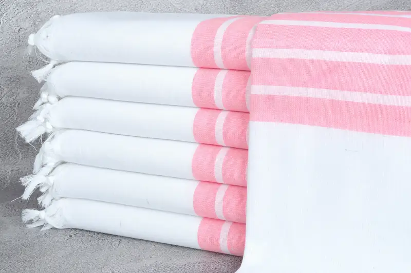 Absorbent Turkish towel, Employee Gifts, Bridesmaid Gift Towel, 70x40 Cotton Striped Towel, Turkish Towel Monogram, Handmade Gift, Beach Towel Bulk - 1
