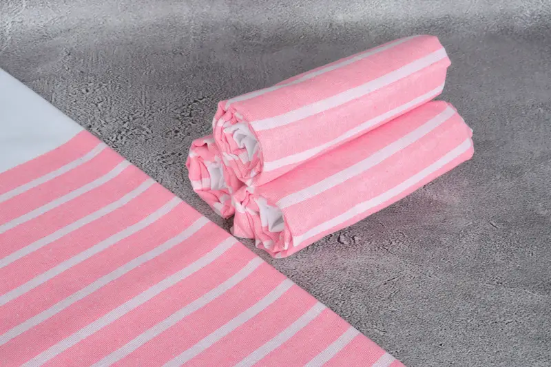 Absorbent Turkish towel, Employee Gifts, Bridesmaid Gift Towel, 70x40 Cotton Striped Towel, Turkish Towel Monogram, Handmade Gift, Beach Towel Bulk - 8