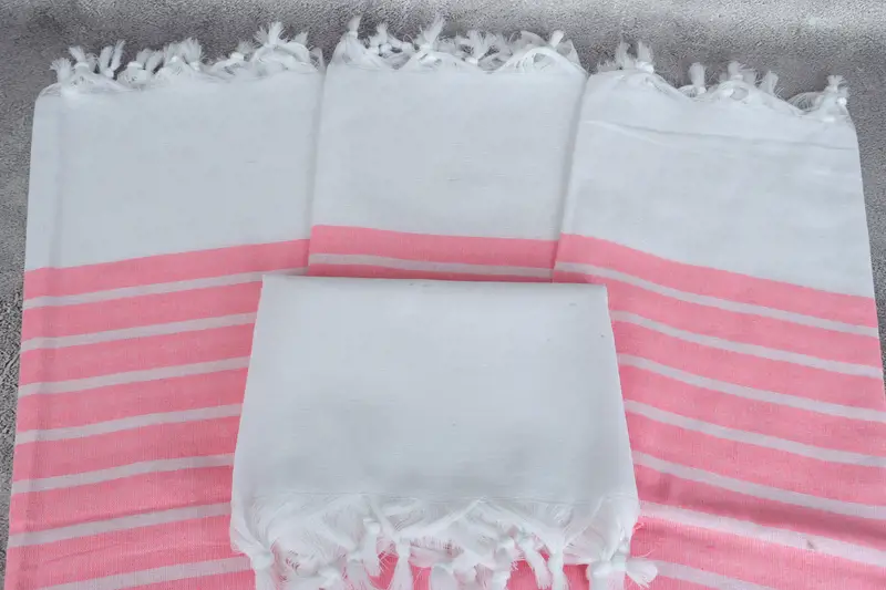 Absorbent Turkish towel, Employee Gifts, Bridesmaid Gift Towel, 70x40 Cotton Striped Towel, Turkish Towel Monogram, Handmade Gift, Beach Towel Bulk - 4
