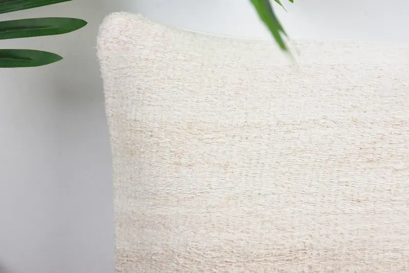 Turkish Kilim Pillow, Outdoor Patio Cushion Case, Throw Kilim Pillow, Pillow for Couch, 12x12 White Cushion Case, Pillow Case, Cotton Pillow Case - 2